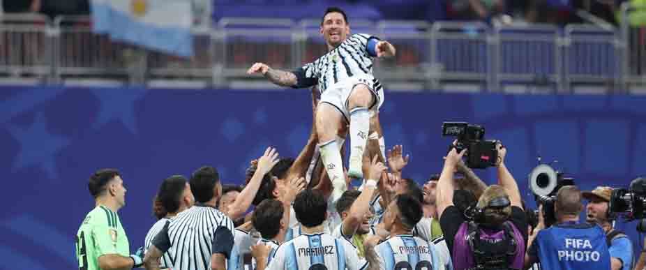 Fútbol argentino homenajeará a Messi con aplausos en el minuto 10