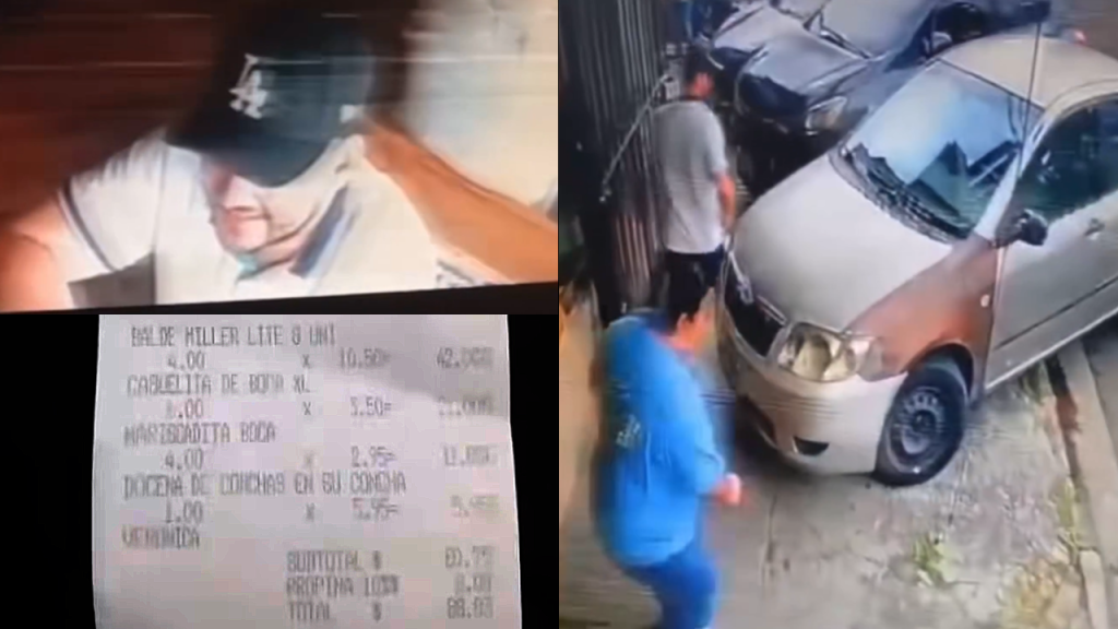 Llegaron a un “chupadero”, pidieron cervezas y bocas, y se fueron sin pagar