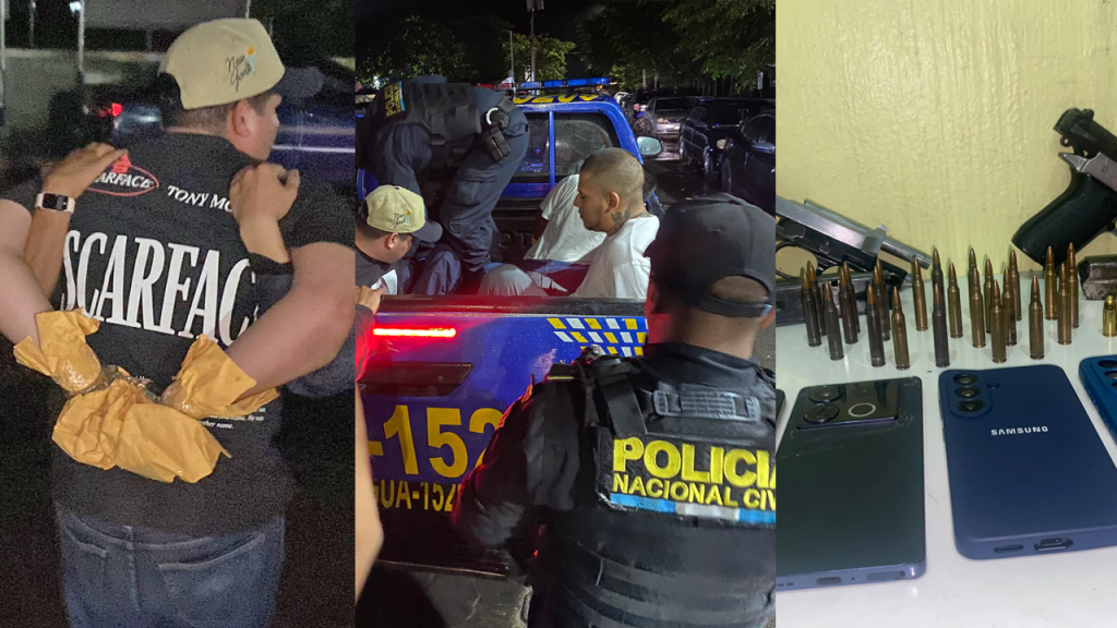 Caen cuatro pandilleros salvadoreños en Guatemala