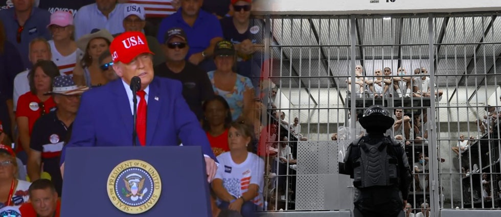 Presidente Trump afirma que criminales de EUA temen al CECOT: «¡No, no, no queremos ir a El Salvador!»