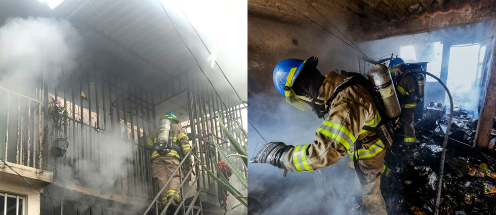 Dueño de vivienda incendiada en Mejicanos sufrió quemaduras de segundo grado: Cruz Verde