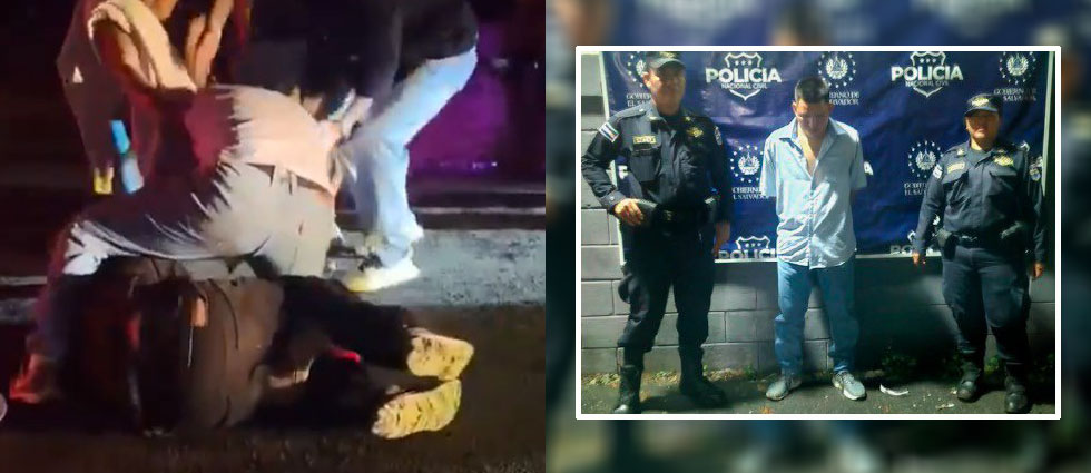 Capturan a sujeto que atacó a un hombre provocándole lesiones graves afuera de una discoteca en Sonsonate