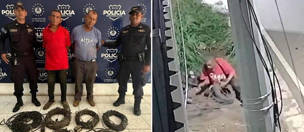 PNC captura a dos sujetos en San Miguel: uno por hurtar y otro por comprar lo hurtado