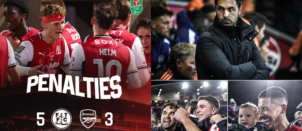 Esto es fútbol: ¡un club de cuarta división elimina al Arsenal de la Copa de la Premier