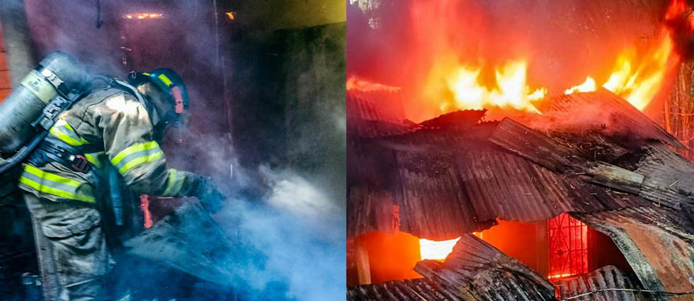 Sofocan voraz incendio estructural en vivienda de Soyapango