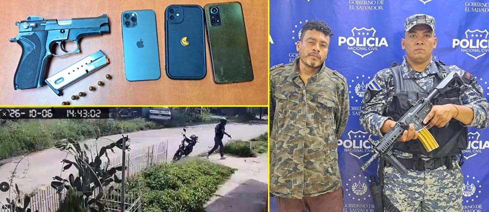 Fuerzas Especiales arrestan a peligroso MS tras cometer un robo a mano armada en La Libertad