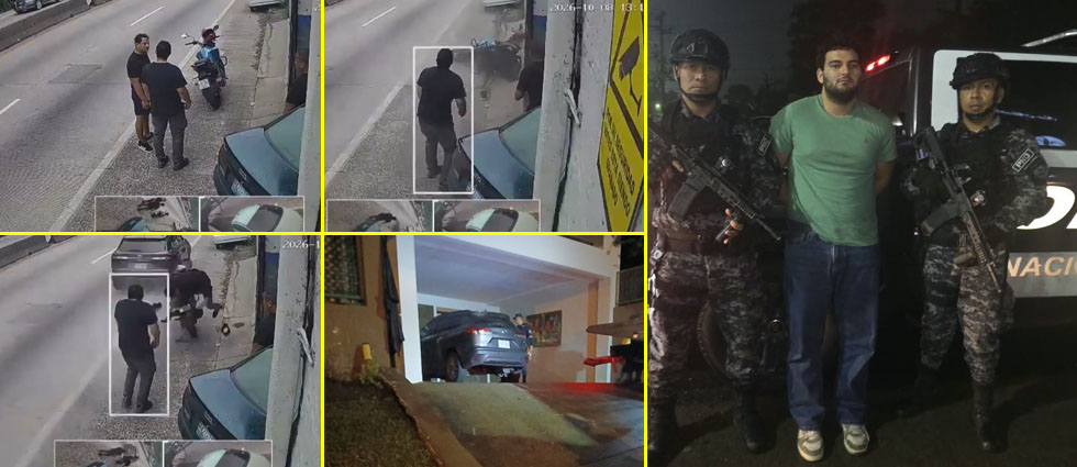 Arrestan a cafre al volante que arrolló a un hombre y se dio a la fuga carretera al puerto de La Libertad