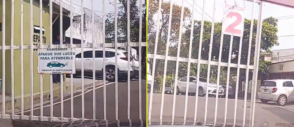 Ciudadano denuncia a directiva que se apropió de una calle pública en San Salvador