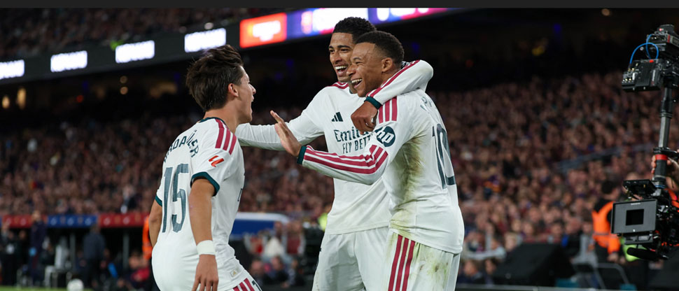 El Real Madrid se queda con el clásico español a domicilio y acaba con la racha del Barcelona