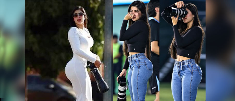 Escándalo en Paraguay por vestimenta que una fotógrafa deportiva utiliza en sus coberturas