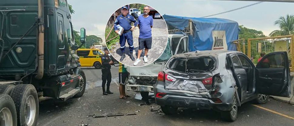 Conductor de rastra capturado en accidente en Zacatecoluca posee siete infracciones de tránsito