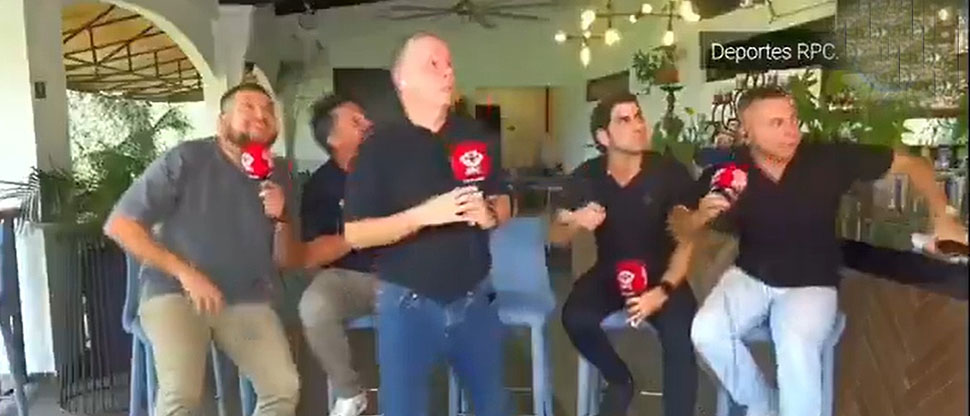 ViDEO: terremoto interrumpe transmisión en vivo de programa deportivo en Panamá