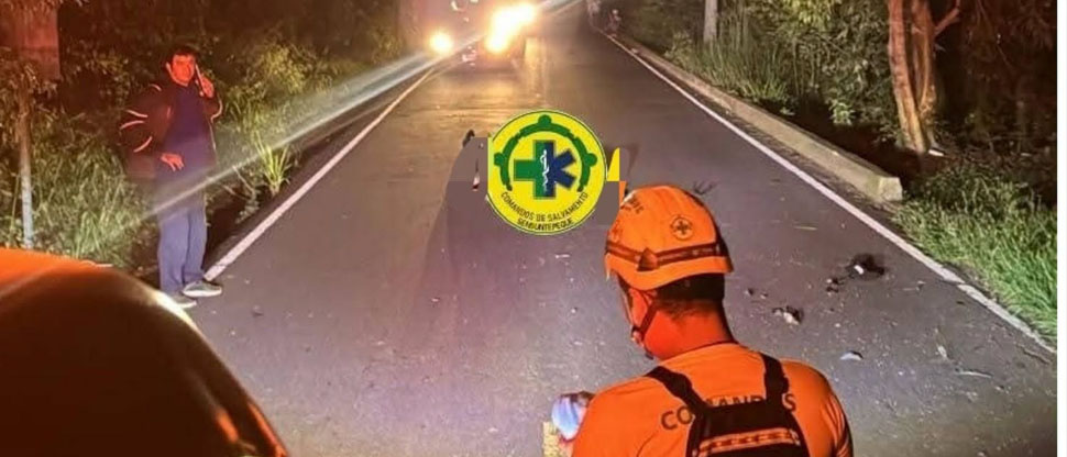 Motociclista fallece tras aparatoso accidente en Sensuntepeque