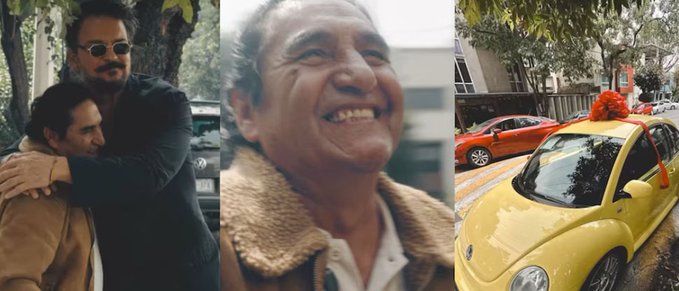 Ricardo Arjona le regala un auto a su antiguo taxista quién lo inspiró para su clásico “Historia de un taxi”