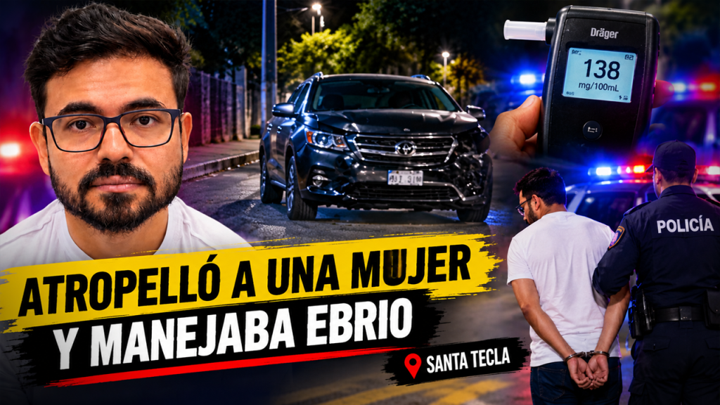 Cárcel para ebrio al volante que atropelló a una mujer en Ciudad Merliot