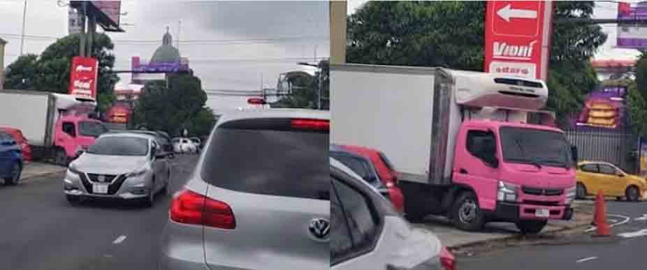 Captan a «La Camiona» rosada en la zona del barrio San Miguelito