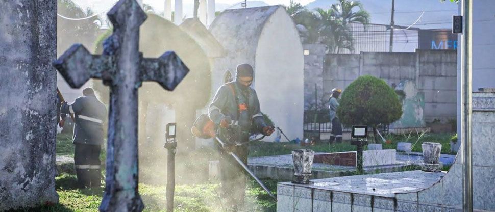 Comienzan preparativos en los 18 cementerios de la capital para recibir a los visitantes