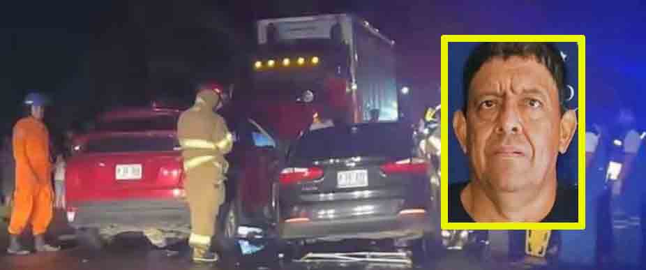 Conductor con antecedentes por manejar bolo fallece en choque porque no aprendió la lección