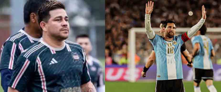 A sus 39 años Fito Zelaya se mantiene «en forma» al igual que Lionel Messi