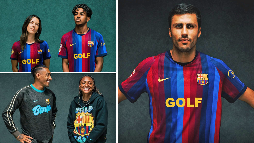 El jersey oficial del F.C. Barcelona lucirá el logo de Tyler, The Creator, en el próximo clásico español