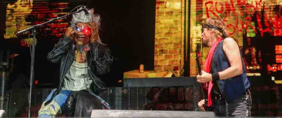 Iron Maiden realiza un gran concierto en El Salvador por sus 50 años