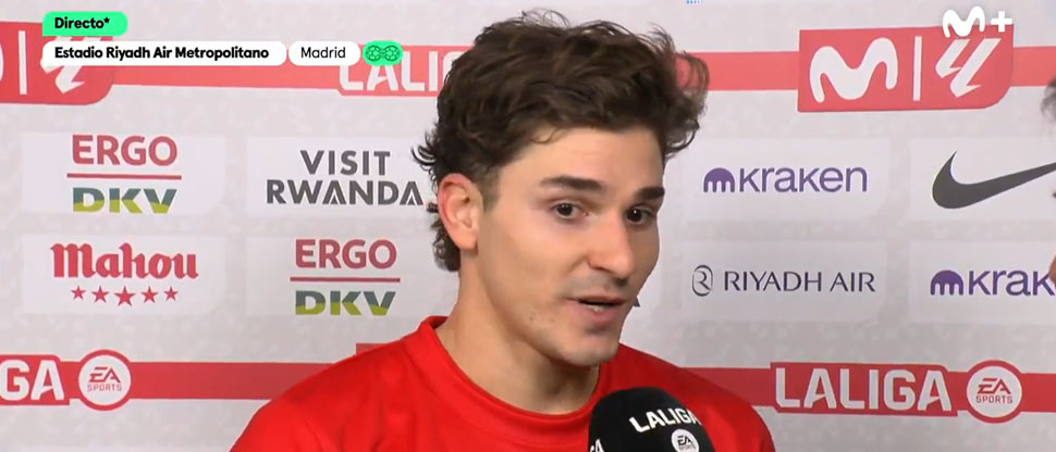 Julián Álvarez pide disculpas a la afición del Atlético de Madrid por sus declaraciones en el mundial