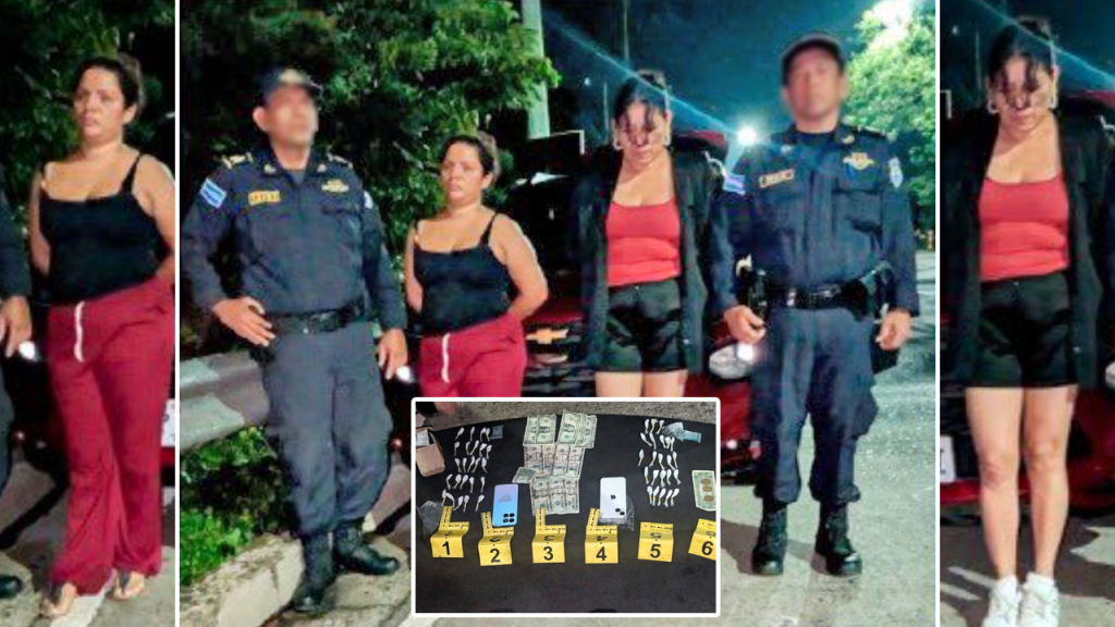 Capturadas tras ser descubiertas en posesión de varias porciones de droga