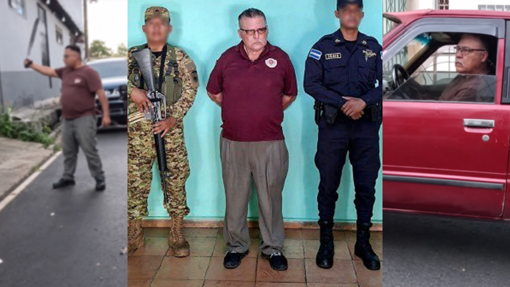 Capturan a sujeto que amenazó con un corvo a una familia frente a su vivienda