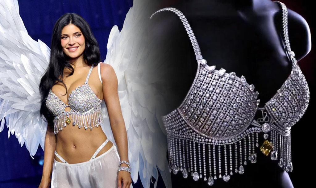 Así es el Fantasy Bra de $50 millones que lució Kylie Jenner en el desfile de Victoria’s Secrets  