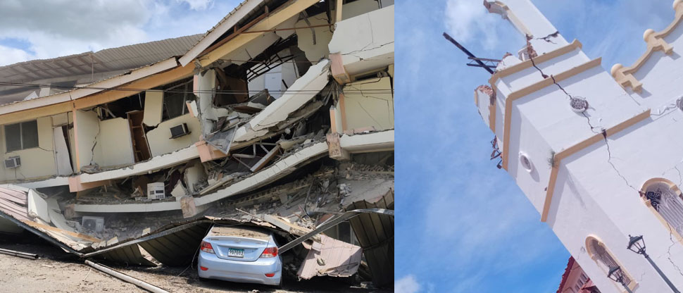 Panamá: salen las primeras imágenes de los estragos tras potente terremoto